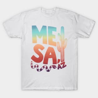 Mesa Rainbow Type T-Shirt